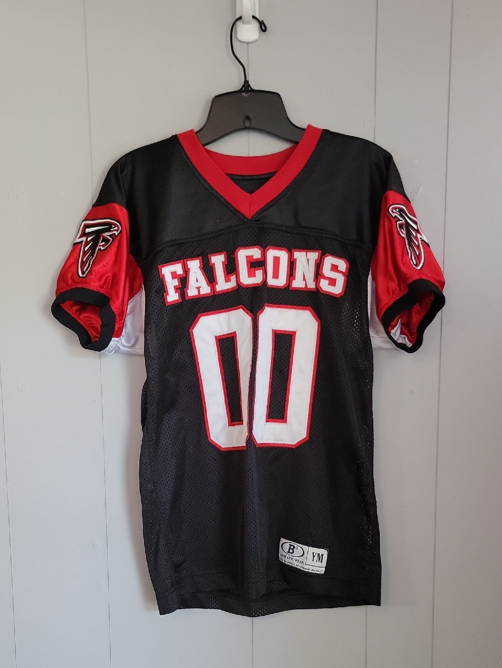 Atlanta Falcons Kids Jersey YM Black 00 Short Sleeve